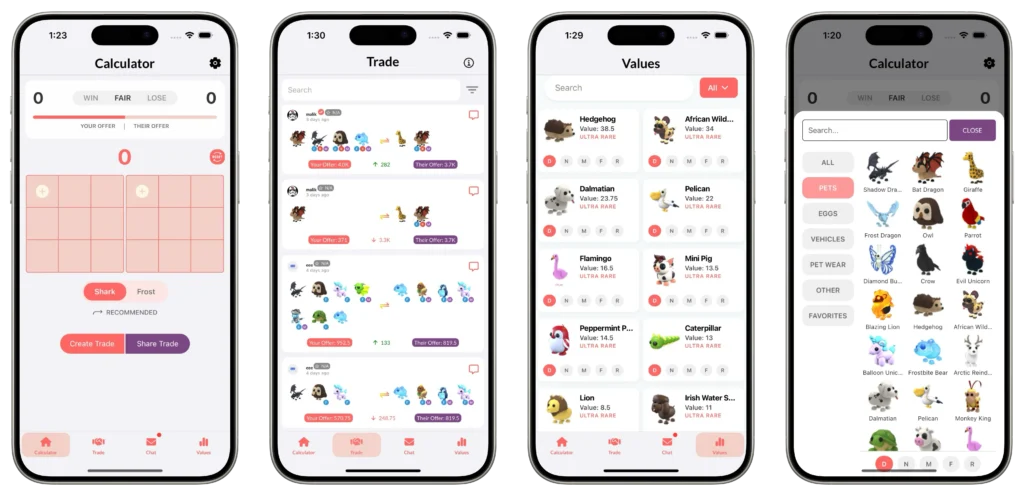 adopt me screen shtos